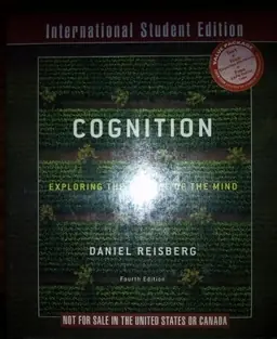 Cognition : exploring the science of the mind